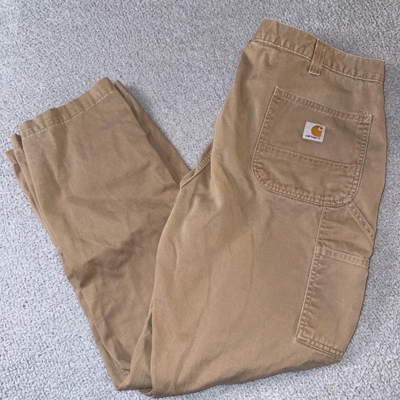 Carhartt Other - Carhartt Men's B324-DKH Relaxed fit twill 40x30 Utility Work pants
